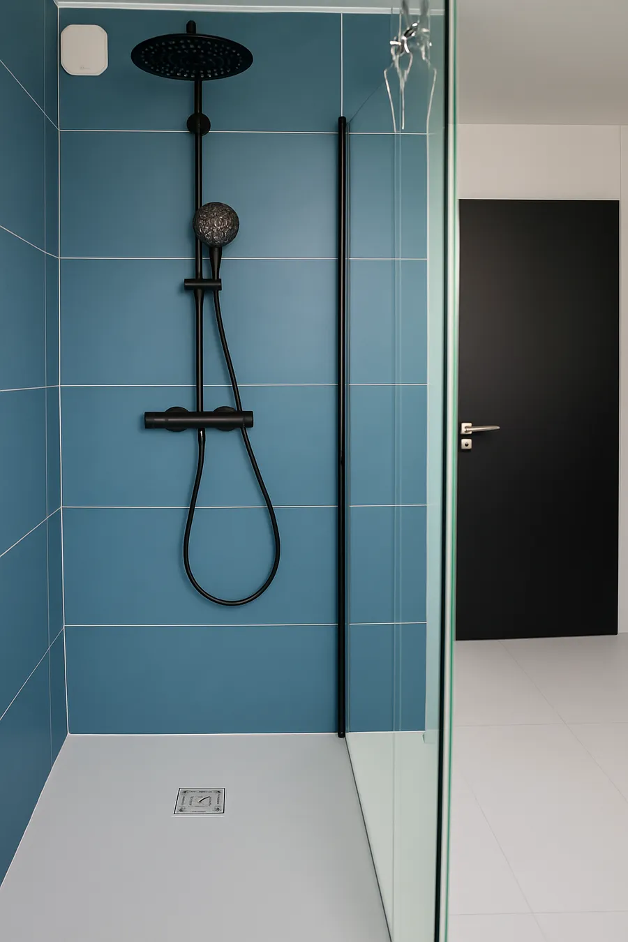 realisation-salle-bain-entreprise-gervreau-plombier-chauffagiste-saint-palais-sur-mer (10) Réalisation de salle de bain par l