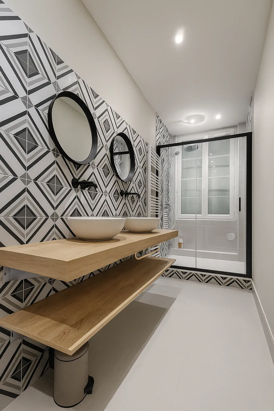Réalisation de salle de bain par l