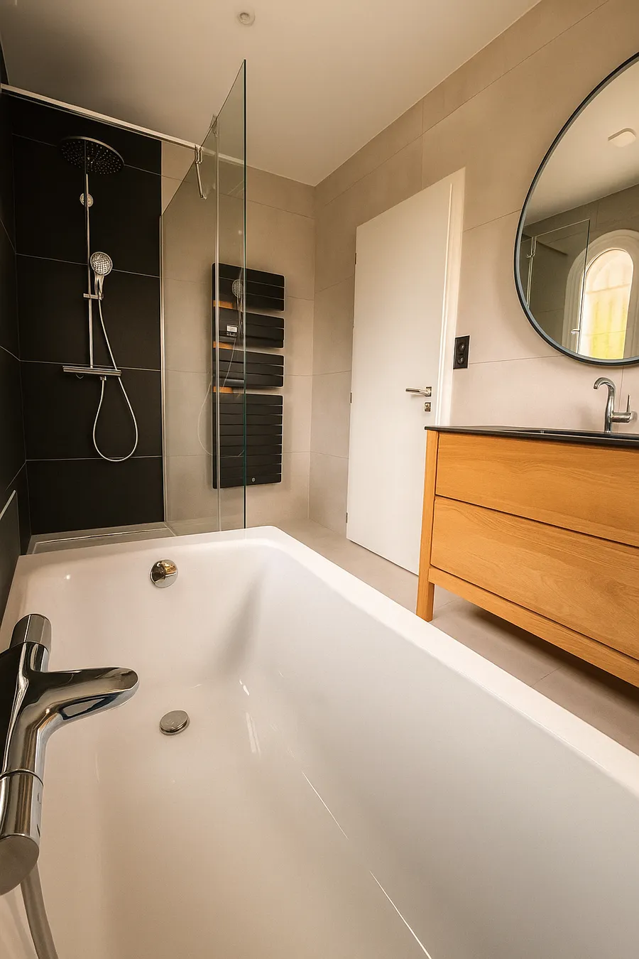 Réalisation de salle de bain par l